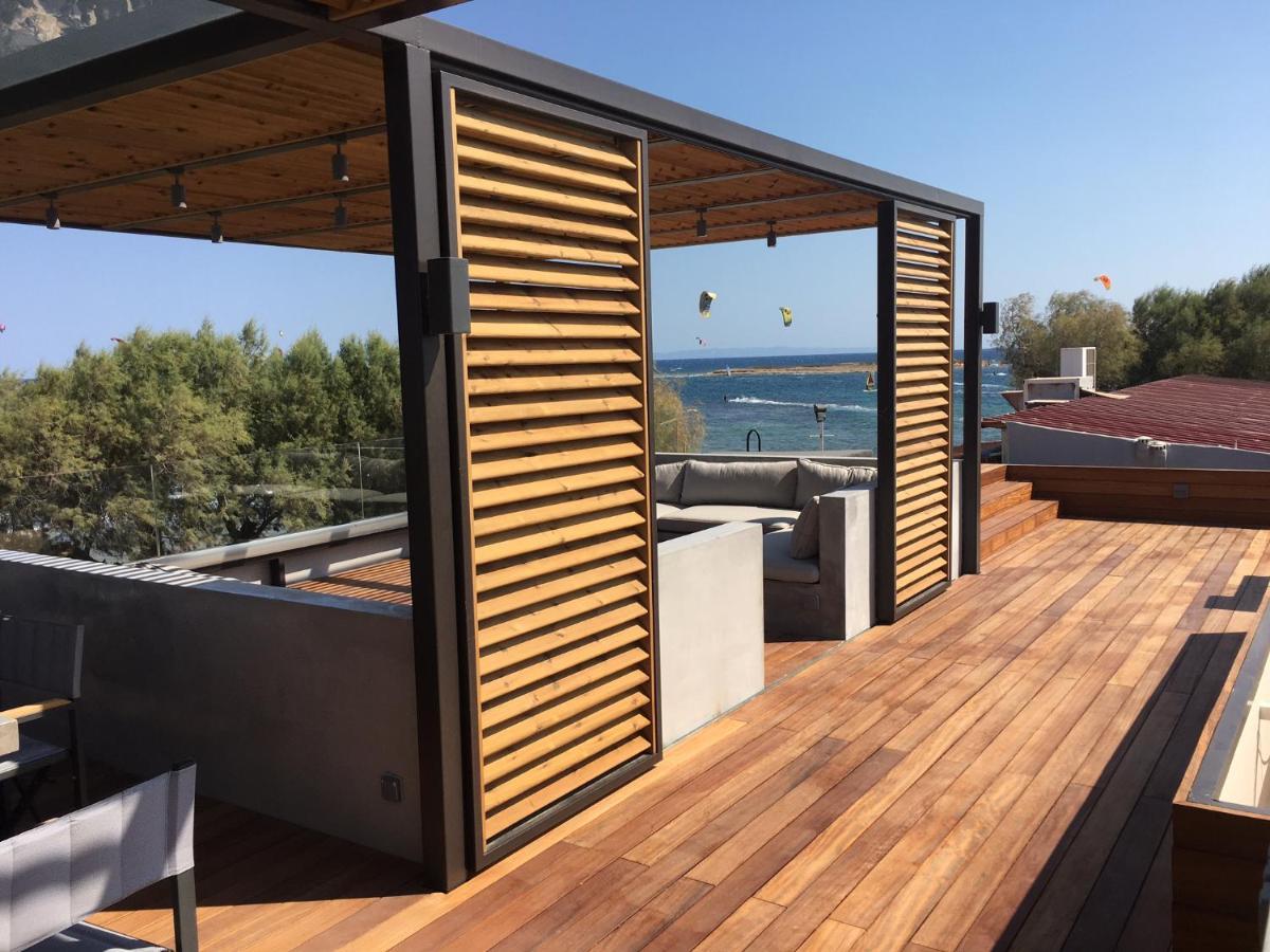 Windsurfing Seaside Apartment Artemida Exteriér fotografie