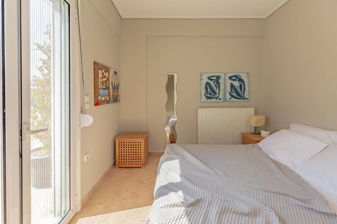 Windsurfing Seaside Apartment Artemida Exteriér fotografie