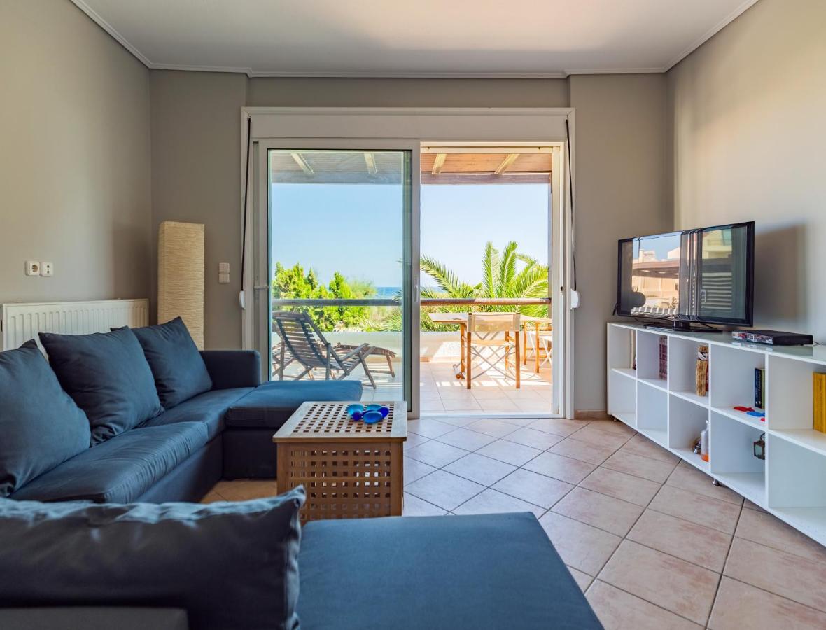 Windsurfing Seaside Apartment Artemida Exteriér fotografie
